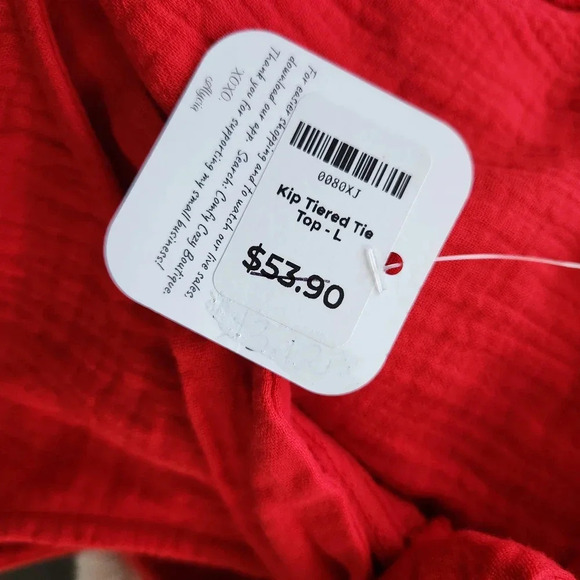 Vibrant Tricolor Sleeveless Blouse with Bow Straps - Picture 8 of 8